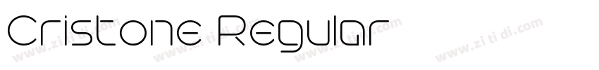 Cristone Regular字体转换 Cristone Regular字体转换